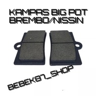Brake Pads Caliper brmbo Nissin Bigpot - 4 piston caliper - 2 piston caliper