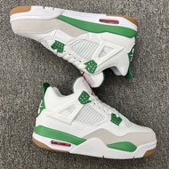 Nike SB x Jordan Air Jordan 4 "Pine Green" Turquoise Jordan Air Jordan 4th Generation aj4 Joe 4 Gree