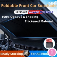 C3S 2023 New Car Sun Shade front Foldable Front Car Sunshade Car Sun shade Front Windscreen Car Fold
