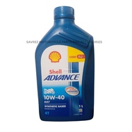 SHELL ENGINE OIL 4T AX7 10W-40 / SCOOTER OIL 10W-40 800ML AND 1 LITER