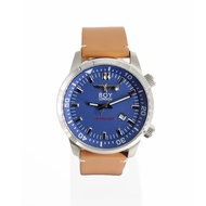 BOY LONDON-Boy London Classic Unisex Khaki Leather Strap Watch-BI5WA710