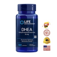 ✅Ready Stocks✅Life Extension DHEA 25mg, 100 Capsules ✅ Made in USA ✅