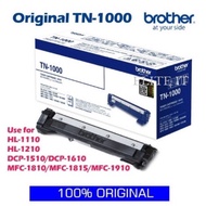 [READY STOCK] Brother ORIGINAL TN-1000 / 1000 Toner HL-1110 / HL-1210w / DCP-1510 / DCP-1610
