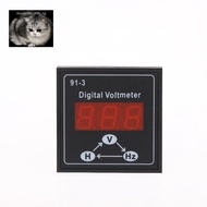 manysincerity 91-3 Digital Voltmeter For Generator Single Phase 3 Phase Voltage Meter Digital Displa