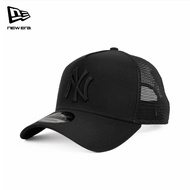 New Era 9FORTY A-Frame Trucker New York Yankees Black Snapback Cap