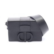 【二手】迪奧 (Dior) 30 MONTAIGNE Box M9204SBAV 黑色皮革女單肩包