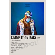 Blame It On Baby Album Cover Poster - DaBaby