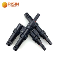 Risin CE IP67 Waterproof 30A DC 1000V Solar PV Cable Joint Connector MC4 for Solar PV System
