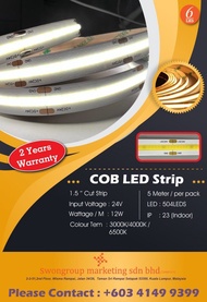 GK COB LED STRIP 24V