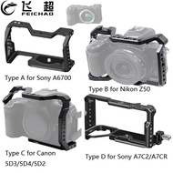 FEICHAO Full Camera Cage Rig Video Film Movie Making Stabilizer for Sony A6700 A7C2/A7CR for Nikon Z