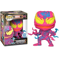 Funko Pop!Marvel Venom Carnage 678 Limited Edition Glows In The Dark Vinyl Action Figure Model Dolls PVC Toy Collection for kids birthday gifts with box