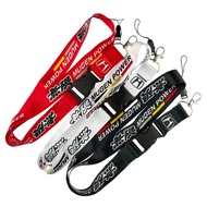 JDM Style MUGEN Power Logo Cellphone Lanyard Keychain ID Holder Accessories - Compatible with Popular Models: HONDA S2000, Civic, CR-Z, Accord, and More