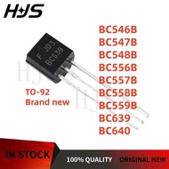 100PCs/lot BC556B BC559B BC546B BC557B BC558B BC640 BC548B BC639 BC547B power triode transistor TO-9