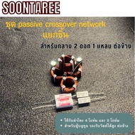 ชุด passive crossover network แยกชิ้น สำหรับ กลาง 2 แหลม 1