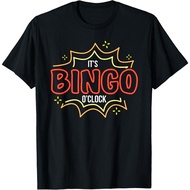 Bingo Caller It'S Bingo O Clock Funny Bingo T-Shirt