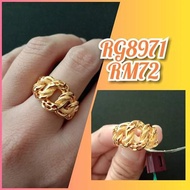 ORIGINAL ZHULIAN Cincin Coco saduran emas 999 atau 24k by Zhulian, RG5035