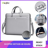 Huife Shockproof Laptop Sleeve Bag 13.3 14 15.6 Inch for Macbook Huawei Asus Dell Notebook Briefcase Business Shoulder Bag