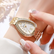 BLOSSOM Fashionable Snake Head Watch Snake Pattern Steel Band Watch