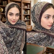 Ethnic Pashmina with Printed Motif - Cashmere Ceruty, Comfortable to Wear, Ethnic Motif