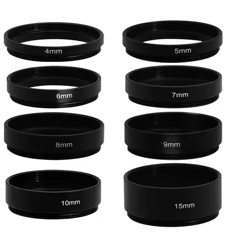 4/5/6/7/8/9/10/15/20mm Astronomical Telescope T2 Extension Tube M42x1mm Mounting Thread Adapter Ring