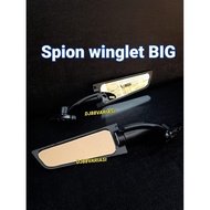 Stealth Mirrors WINGLET mirrors YAMAHA R15 V1 V2 V3 R25 V1 NEW R25 PNP Premium