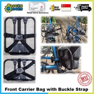 Front Carrier rack with buckle strap small and large size, Trifold Bifold 3Sixty Pikes Camp Royale Crius