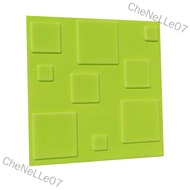 CheNeLLe07 1PC/6PCS Waterproof Brick-Grain PE Foam Wallpaper 3D Wall Sticker Anti-Collision Art Mura
