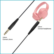 Utake Stable Transmission Noise Cancelling Wire for TUNE700BT 750BTNC Earphones 3 5mm to 2 5mm Wire 