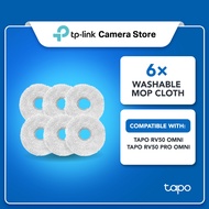 TP-Link Tapo RVA310 Robot Vacuum Washable Mop Cloth (6 Pcs)  For Tapo RV50 Pro Omni & Tapo RV50 Omni