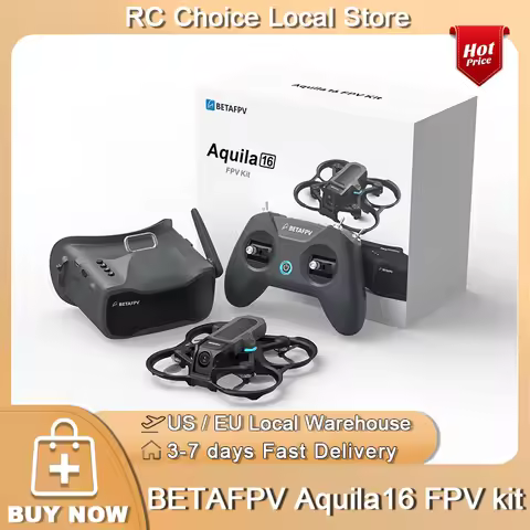 BETAFPV Aquila16 FPV Kit Brushless Racing Drone Professional Quadcopter Indoor Outdoor Camera Drone