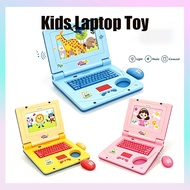 Kids Laptop Toy Simulation Computer Toddler Learning Computer Toy Electronic Toy Kartun Komputer卡通电脑