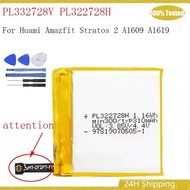 PL332728V PL322728H Battery For Huami Amazfit Stratos 2 A1609 A1619 Stratos 3 A1929 A1928 Smart Watc