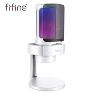 Micrô RGB cho máy tính PC chơi game USB để phát trực tiếp, họp, phát podcast, video, micrô tụ điện c