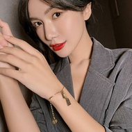 LV nonogram tag bracelet Stainless Steel