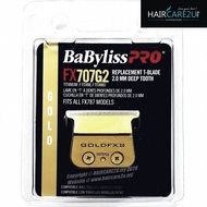 BaByliss Pro Gold Titanium 2.0mm Deep Tooth Replacement T-Blade #FX707G2