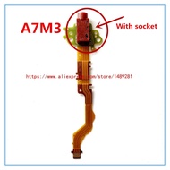 Kabel bicu mikrofon baharu Bahagian Pembaikan Mikrofon MIC Flex untuk Kamera Sony ILCE-7M3 A7III A7M