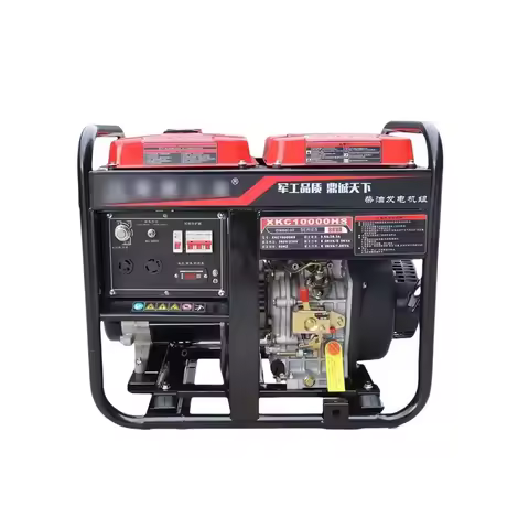 10KW 12.5kva small Diesel Generator High-Efficiency Portable Power Source 230v/240v 1500rpm auto sta