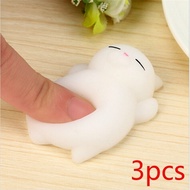 3PCS/6PCS/16PCS/25PCS Cute Mochi Squishy Cat Squeeze Toy Stress Relief Kid Toys Mini Gifts