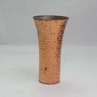 日本銅製手工啤酒杯 外銅內錫  (Z01-16）