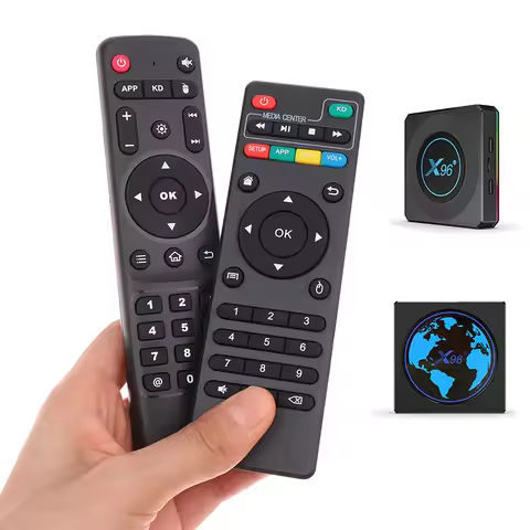 1PC IR Controller For X96 Mini X96 X96W Set Top Box With KD Function Universal Remote Control For X9