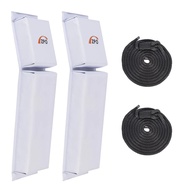 ZPO  jet ski Boat Fender, Boat Bumpers for Docking, 2 Pack Boat Fenders with 2 Durable Ropes for Jet