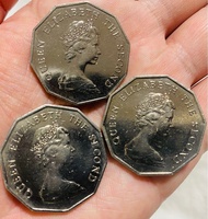 閃令令一套香港1976，膽年1978，1979年英女皇伊利沙伯二世Queen 十角五元硬幣 舊硬幣 舊銀紙 舊鈔