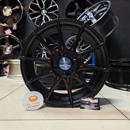 [4PCS] New Sport Rim 15inch VL 15X6JJ ET38 4H100 Black