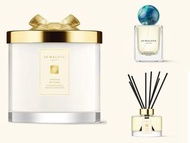 Jo Malone 聖誕節日套裝 Orange Bitters Classic Candle  苦橙經典香氛工藝蠟燭 Sandalwood & Spiced Apricot Cologne  檀香木與