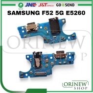 Pcb Board Usb Connector Samsung F52 5G E5260 Connector Charger Board Mic Ori