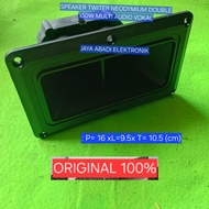 H85 SPEAKER TWITER ORIGINAL 100% VOCAL SPIKER SPK SPEAKER NEODYMIUM PASSIVE AUDIO DOUBLE 150W MULTI 