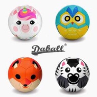 美國 Daball 達波動物彩繪兒童足球（狐狸、斑馬、貓頭鷹、獨角獸、柯基、北極熊）