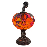 Gothic Witch Hat Pumpkin Lamp Resin Night Light Warm Enchanting Glow & Versatile Spooky Lamp USB Pow
