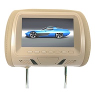 Maoliaoshi หน้าจอ LCD ไฟ LED ติดเบาะนั่งด้านหลัง L7M จอภาพบนพนักศรีษะความละเอียดชัดเจน7นิ้วสำหรับความบันเทิงในที่นั่งเบาะหลังรถยนต์