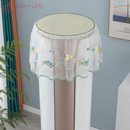 HARRIETT Air Fryer Dust Cover, Universal Lace Fabric Appliance Dust Protection Cover, Embroidered Flower Oil Proof Multifunctional Electric Cooker Dustproof Cover Pressure Cooker